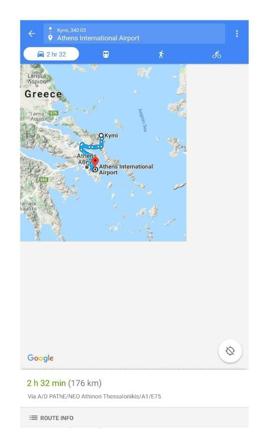 Kymi Bay House ξενώνας Πλατάνα Εξωτερικό φωτογραφία